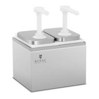 Dvigubas padažo dozatorius - 2x2 l RCDI-4L