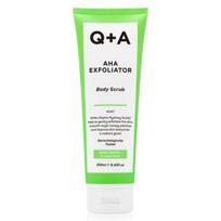 Q+A AHA Exfoliator Body Scrub kūno šveitiklis su AHA rūgštimi, 250ml