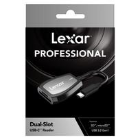 Lexar kortelių skaitytuvas SD & microSD (LRW470U) UHS-II Dual-Slot (USB-C)