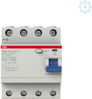 4P 63A 300mA A type, F204AS-63/0.3 Residual current circuit breaker (RCCB) 2CSF204201R3630 | 8012542784807