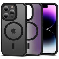Skaidrus/Matinis dėklas "Tech-Protect Flexair Hybrid Magsafe" telefonui iPhone 15 Pro Max