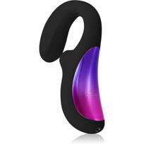 Lelo Cruise Dual Stimulation Sonic Massager klitorį stimuliuojantis vibratorius Black 17 cm