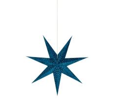 Markslöjd 705487 - Kalėdinė dekoracija VELOURS 1xE14/6W/230V 75 cm mėlyna