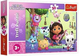 TREFL GABBY´S DOLLHOUSE Dėlionė, 30 det.