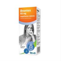 BRONTEX, 60 mg, šnypščiosios tabletės, N10