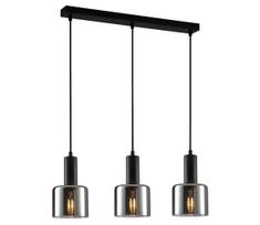 ITALUX PND-65342-3-BK+SG - Pakabinamas sietynas SANTIA 3xE27/40W/230V juoda