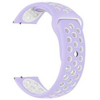 Beline Sportinis silikoninis dirželis 22 mm violetinis/ baltas