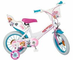 VAIKIŠKAS DVIRATIS 14" TOIMSA TOI1481 PAW PATROL BALTA