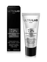 ULTRALAB PARIS Akių kontūro kremas su hialurono rūgštimi, perlų ekstraktu ir trigliceridu brandžiai odai (7,2%), 15 ml