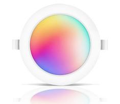 Aigostar - LED RGBW Pritemdomas įleidžiamas lubinis šviestuvas LED/9W/230V 2700-6500K Wi-Fi