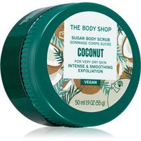 The Body Shop Coconut Body Scrub Vegan kūno šveitiklis su kokosais 50 ml