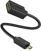 Adapteris UGREEN 20134 Micro HDMI į HDMI, 20cm (juodas)