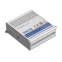 Teltonika TRM240 pramoninio lygio USB, LTE Cat 1 modemas su tvirtu korpusu ir išorine antena geresnei signalo aprėpčiai | Puikiai tinka esamai pramoninei įrangai atnaujinti naudojant ekonomišką LTE ryšį