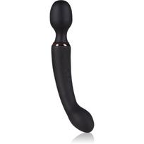 Blush 2v1 Lush Gia masažinės galvutės ir vibratorius Black 24 cm