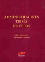 Administracinės teisės novelos Liber Amicorum Algimantui Urmonui