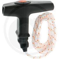 „'Tinkamas Stihl'“ starterio rankenaLaido ilgis 900 mmLaidas Ø 3,5 mmElastinis elementas rankenojeŠvelnesniam paleidimui 11281903400 029, 034, 036, 036 QS, 039, 044, 046, FS 160, FS 180, FS 220, FS 220 K, FS 280, FS 280, FS 290, MS 290, MS 310, MS 340