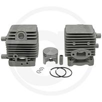 Tinkamas Stihl' cilindrų rinkinys 41370201202 FC 75, FH 75, FR 85, FS 75, FS 80, FS 85, HL 75, HT 70, HT 75, KM 85, KW 85