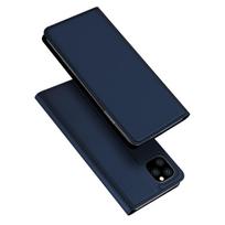 Tamsiai mėlynas, atverčiamas dėklas "Dux Ducis Skin Pro" telefonui iPhone 15 Plus