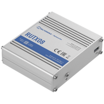 Teltonika RUTX08 tvirtas pramoninis maršrutizatorius turi 4 gigabitinius eterneto prievadus, 4 branduolių procesorių ir 256MB RAM | Šios specifikacijos, kartu su pagrindinėmis „RutOS“ programinės įrangos funkcijomis, tokiomis kaip VPN paslaugos, pažangi ugniasienė ir „RMS“ palaikymas, daro šį įrenginį puikia pramoninių sprendimų dedamoji dalis