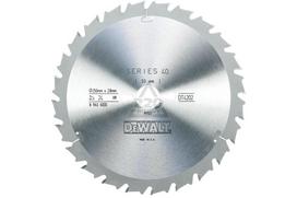 Pjovimo diskas medienai DeWalt; 250x2,8x30,0 mm; Z24; 10°