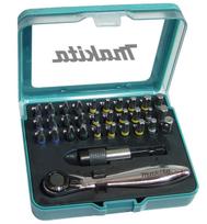 Sukimo antgalių komplektas Makita P-79790; 32 vnt.