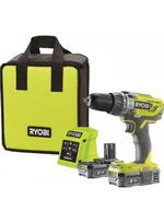 Smūginis suktuvas - gręžtuvas Ryobi R18PD3-220S; 18 V; 2x2,0 Ah akum.