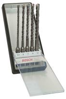 Grąžtų komplektas betonui Bosch SDS-plus-5; 5,5/6/7/8/10 mm; 5 vnt.