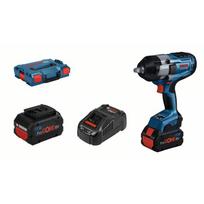 Smūginis veržliasukis Bosch GDS 18V-1000 BITURBO; 18 V; 2x5,5 Ah akum.