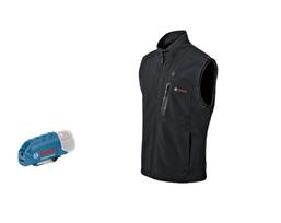Šildoma liemenė Bosch GHV 12; 3XL; 12 V + usb adapteris GAA 12V-21 (be akumuliatoriaus ir pakrovėjo)