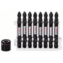 Sukimo antgalių rinkinys Bosch 2608522334; PH2-PZ2; 65 mm; 8 vnt. + mova