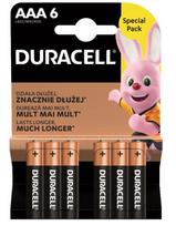 Baterijos DURACELL AAA, ELEDRLDURACELL_BASIC_AAA_LR3_BLISTER_6SZT
