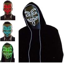 Kaukė  Anonymous  Helovin vakarėliui  šviečianti