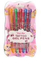 Tatuiruočių rašikliai, tatoo rinkinys 6 vnt