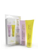 ERTH SKIN LONDON Lūpų balzamų rinkinys (mangų ir gervuogių kvapo), 2x15 ml