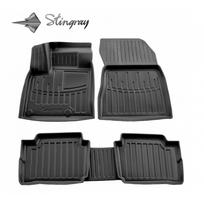 Guminiai 3D kilimėliai NISSAN Qashqai e-Power (J12) 2021→ (Juodos spalvos)