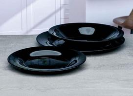 Lėkštė sriubai 21,5cm VIDIRIS BLACK