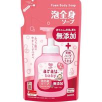 Arau Baby viso kūno muilas, papildymas 400ml