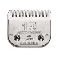 Peiliukai Andis Ultra Edge 15 Detachable Blade AN-64072 plaukų kirpimo mašinėlėms AG, AGC, AGP, AGRC, AGCL, AGR+, AGRV, MBG, SMC, 1,2 mm, 1 vnt.