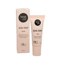 Natūralūs lūpų ir skruostų dažai su apsauga nuo saulės Laouta Sun Tint Nude LAO0161, natūralaus atspalvio, SPF 15, 10 ml
