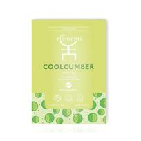 Gaivinanti paakių kaukė Gli Elementi Coolcumber Refreshing GLI01932, 3 x 2, 2ml