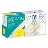 Vienkartinės vinilinės pirštinės Icoguanti EVLSS, S dydžio, 100 vnt., baltos