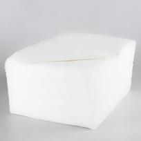 Vienkartiniai rankšluosčiai EKO Higiena Basic Extra EKOBA04100BASICEXTRA, 70% viskozės, 30% poliesterio, 40x70 cm, 100 vnt.