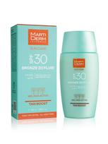 MartiDerm Bronze fluidinis veido kremas nuo saulės SPF 30, 50 ml