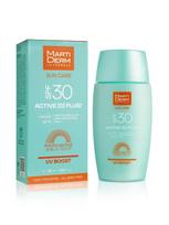 MARTIDERM fluidinis veido kremas nuo saulės SPF 30+, 50 ml