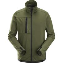 Flisinė striukė su užtrauktuku SNICKERS WORKWEAR 8059, chaki