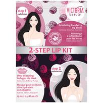 Victoria Beauty 2 žingsnių rinkinys lūpoms – lūpų šveitimas + lūpų kaukė, 1vnt