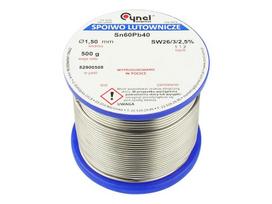 Lydmetalis su fliusu CYNEL LC60-SW26 1.50mm 500g
