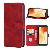Doogee S98 / S98 Pro atverčiamas dėklas - knygutė - Raudona