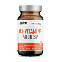 Iconfit Vitamin D3 4000 iu 90 oil caps