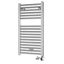 Elektrinis džiovintuvas ALYA 450x803 mm dešininis su tenu su laidu chromo spalvos